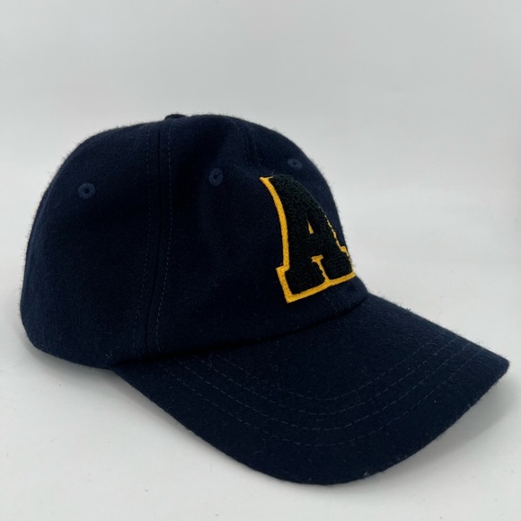 Aime Leon Dore Collegiate Chenille Varsity Letter A Patch Sky Captain Cap - Picture 6 of 7